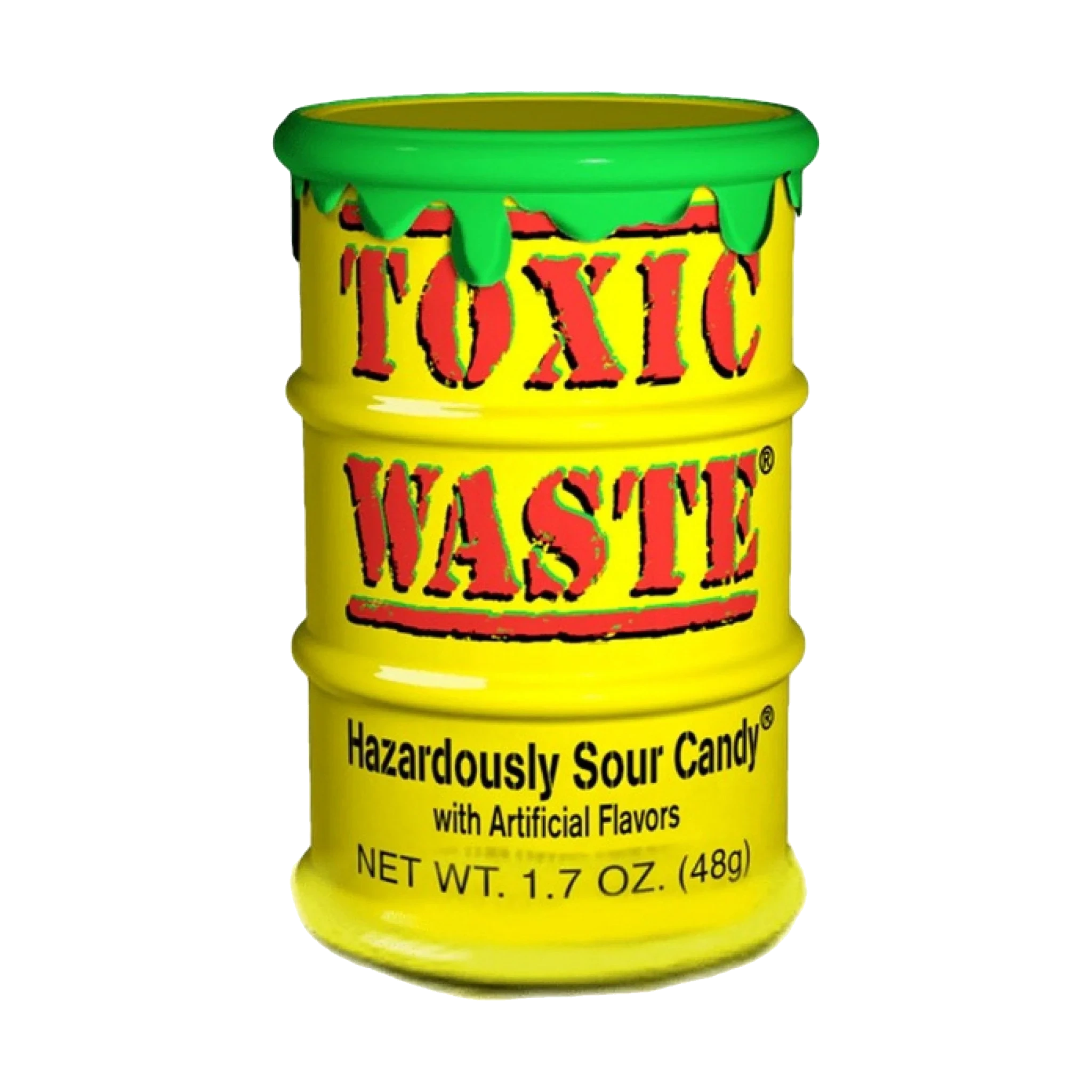 Toxic Waste Yellow Sour Candy Drum 42 g