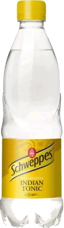 Tonic Water 0,5l flaske Schweppes