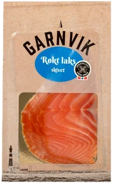 Røkt Laks Skiver 100g Garnvik