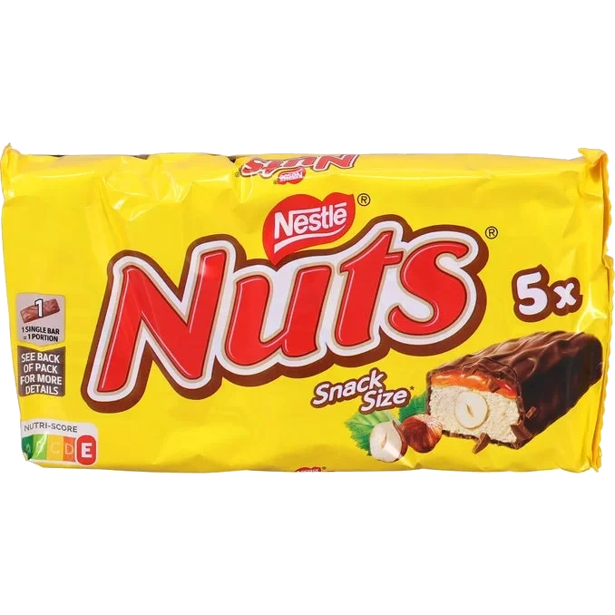 Chokladbar Nötter 5-pack