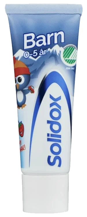 Solidox Tannkrem Barn 18ml