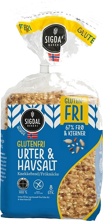 Glutenfri Urter & Havsalt, 190g