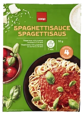 Dry Spaghetti Sauce