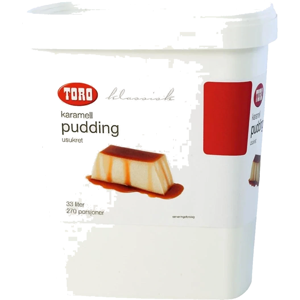 Karamellpudding Usukret Klassi Toro