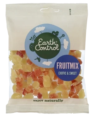 Earth Control Frukt Terninger Mix 125g