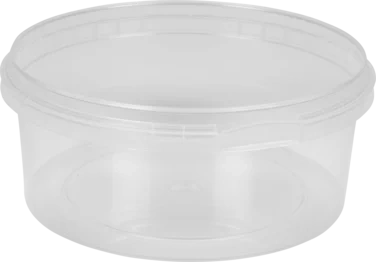Plastbeger Rund Klar 400ml 1roms Pp Ø122mm