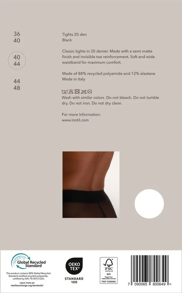 Strømpebukse 20 DEN