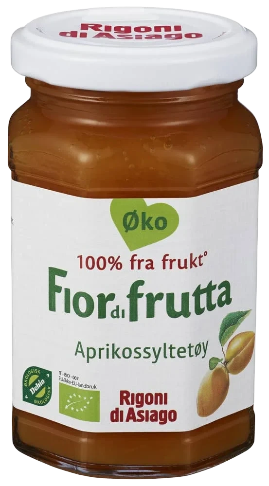 Fior di frutta Økologisk aprikossyltetøy 250 g