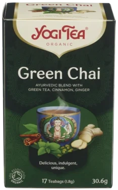 Grönt te Green Chai 17-pack Eko