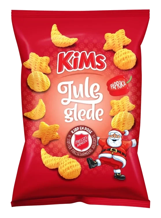 Kims Juleglede Stjernemix Paprika 180g