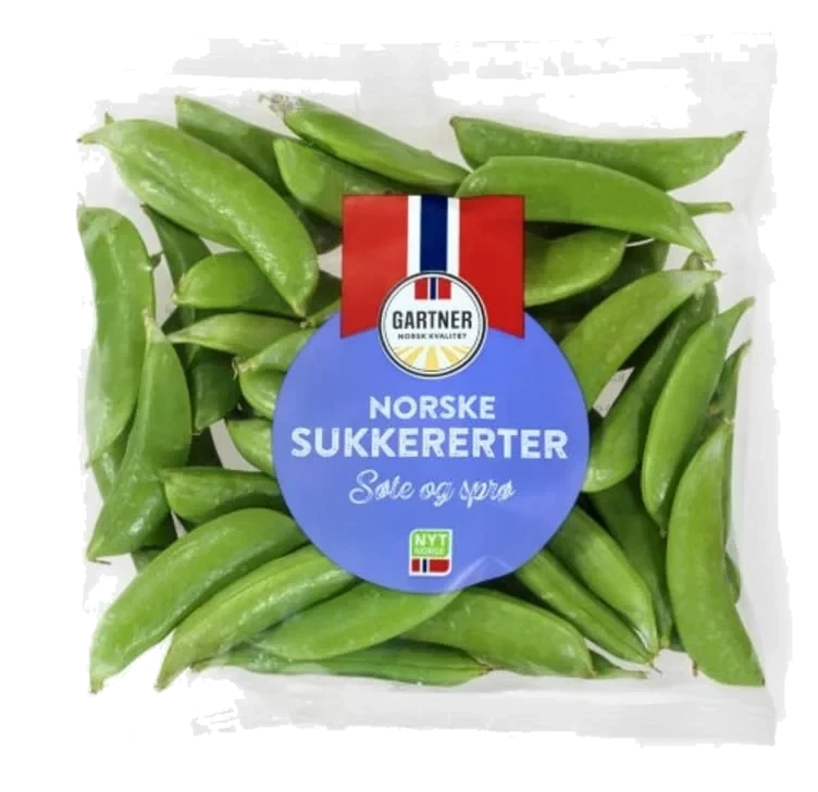 Sukkererter Runde 200g Gartner