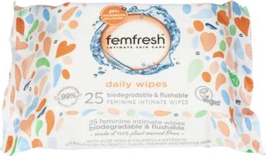 Femfresh Daily Intimate Wipes 25pcs