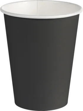 Pappbeger Basic Pap/pe 36cl Sort