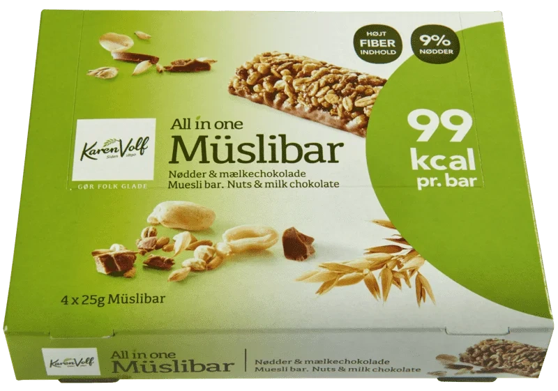 Karen Volf Muslibars Milk Chocolate 100g