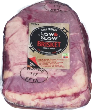 Coop Storfe Brisket 1kg Vv
