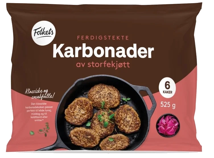 Karbonader 525g Folkets