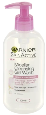 Garnier SkinActive Micellar Cleansing Gel Wash 200 ml