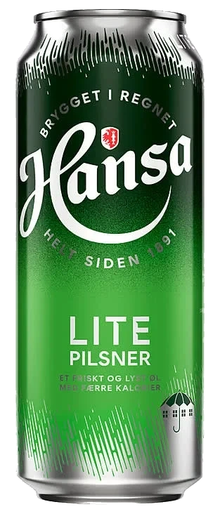 Hansa Pilsner Lite 0,5l boks