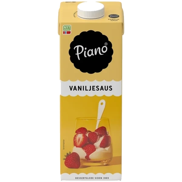 Piano Vaniljesaus 1l Tine