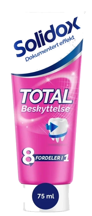 Solidox Tannkrem Totalbeskyttelse 75ml