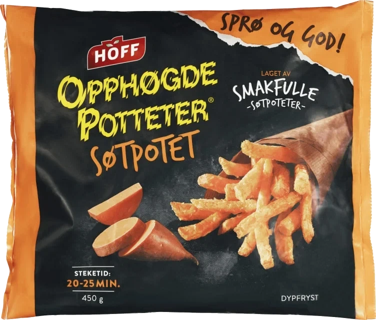 Søtpotet Opphøgde 450g Hoff