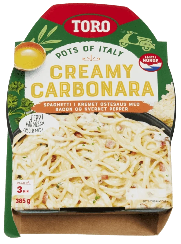 Toro Creamy Carbonara 6x385g