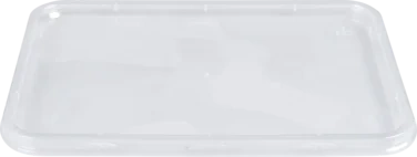 Lokk Klar 175x119mm Pp Rektangulær Snap‑on