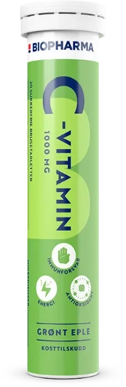 C-Vitamin 1000mg Eplesmak Brusetabletter