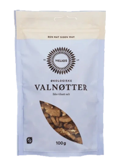 Helios Valnøtter Økologisk 100g