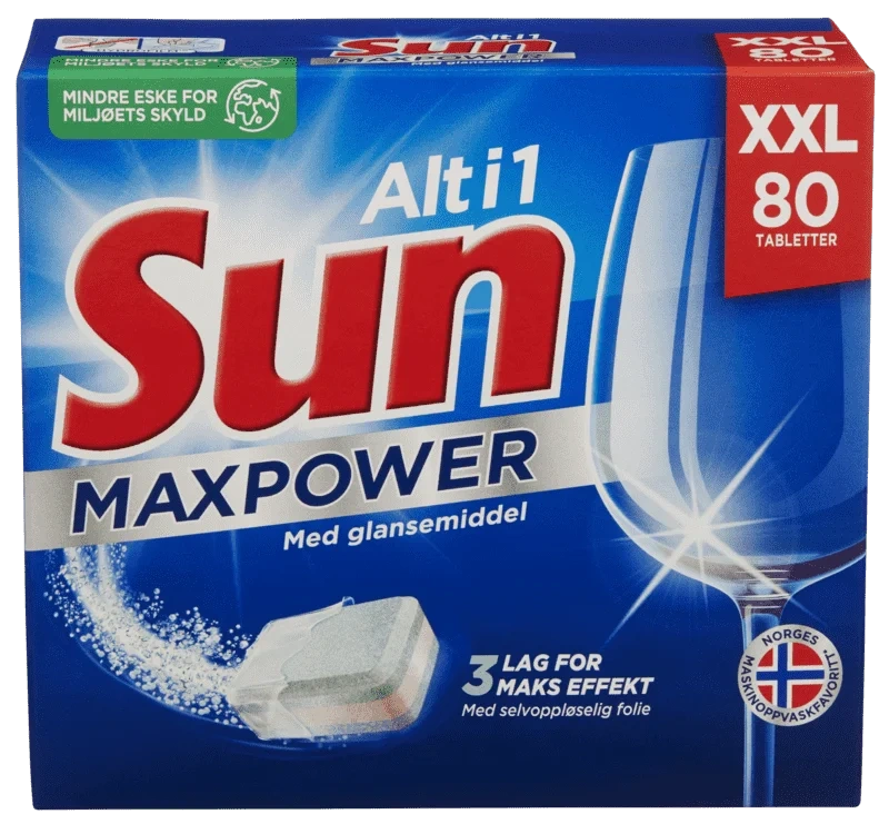 Sun Alt i 1 Maxpower 8 tabletter