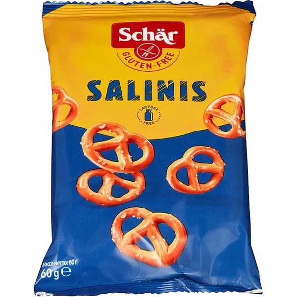 Kringler Salinis Glutenfri 60g Schar