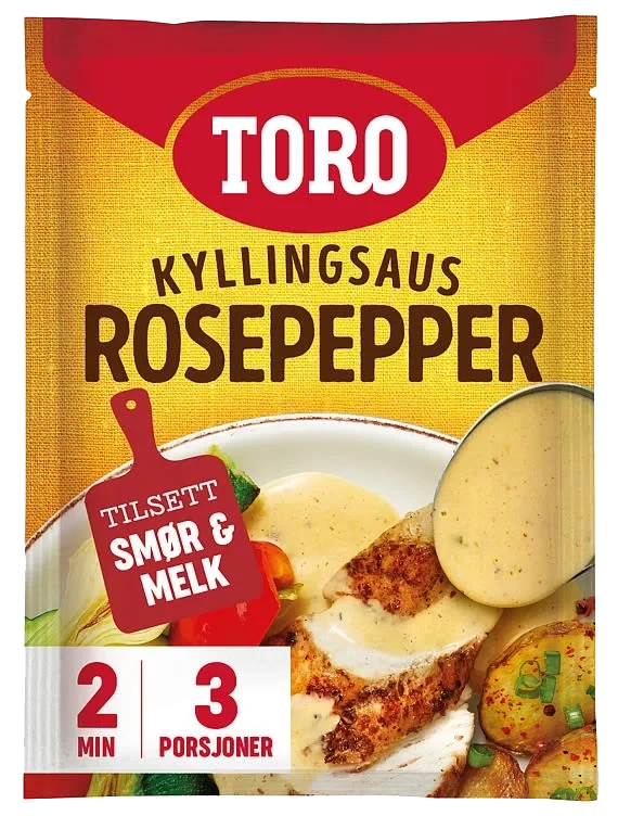 Toro Kyllingsaus Rosèpper 18g