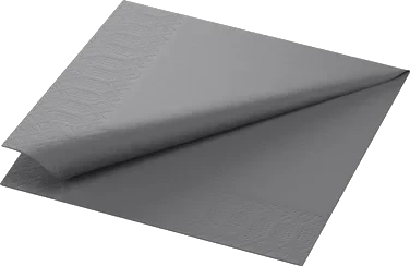 Serviett 3l33cm Granitgrå 125stk
