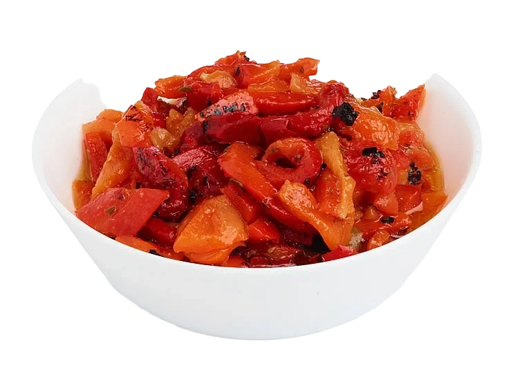 Paprika Grillet Rød Skivet 1kg Paradiso