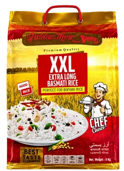 Golden Tiger XXL Basmati Ris 5kg