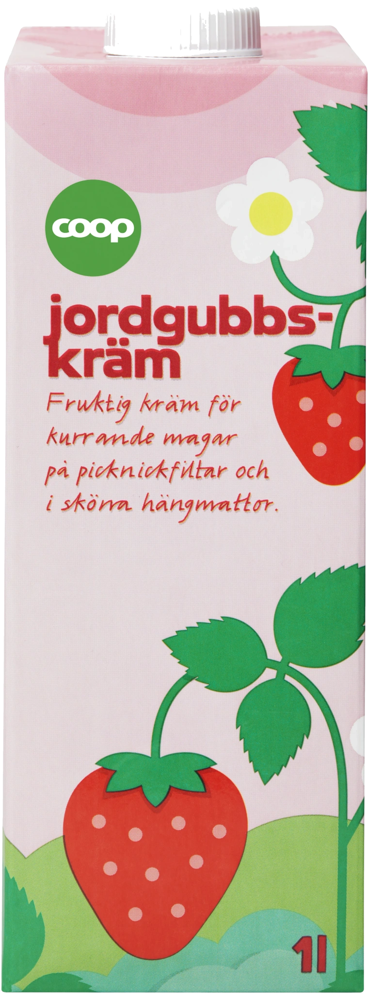 Jordgubbskräm