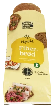 FIBERBRØD 700g rett fra ovnen