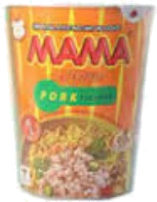 Mama Inst Noodles Cup Pork Flavour 70g