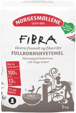Fibra Fullkornshvetemel, 1kg