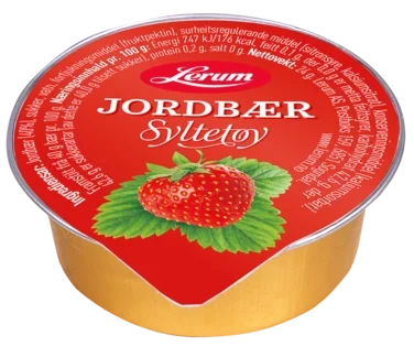 Jordbærsyltetøy 100/24g Lerum