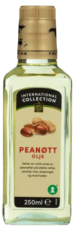 Peanøttolje 250ml International Collection