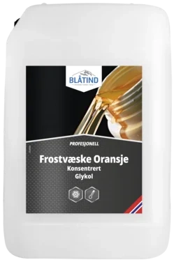 Blåtind Profesjonell Frostvæske Oransje 20l