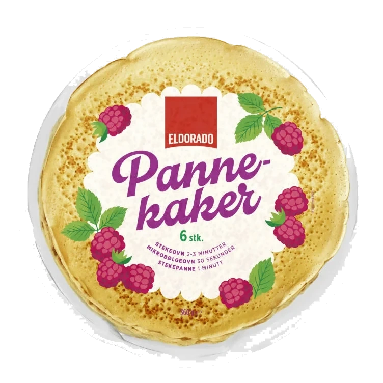 Pannekaker 6pk 360g Eldorado