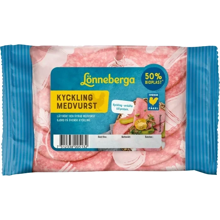 Kycklingmedvurst 120g Lönneberga