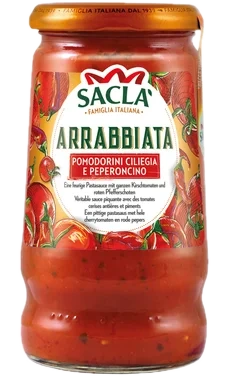 Arabbiata Cherry Tomat Sauce 350g Sacla