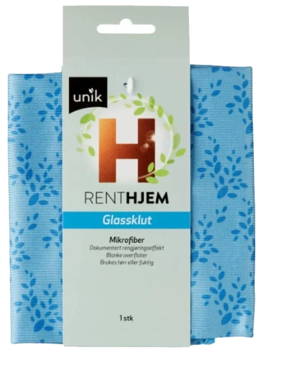Glassklut Mikrofiber 1stk Unik