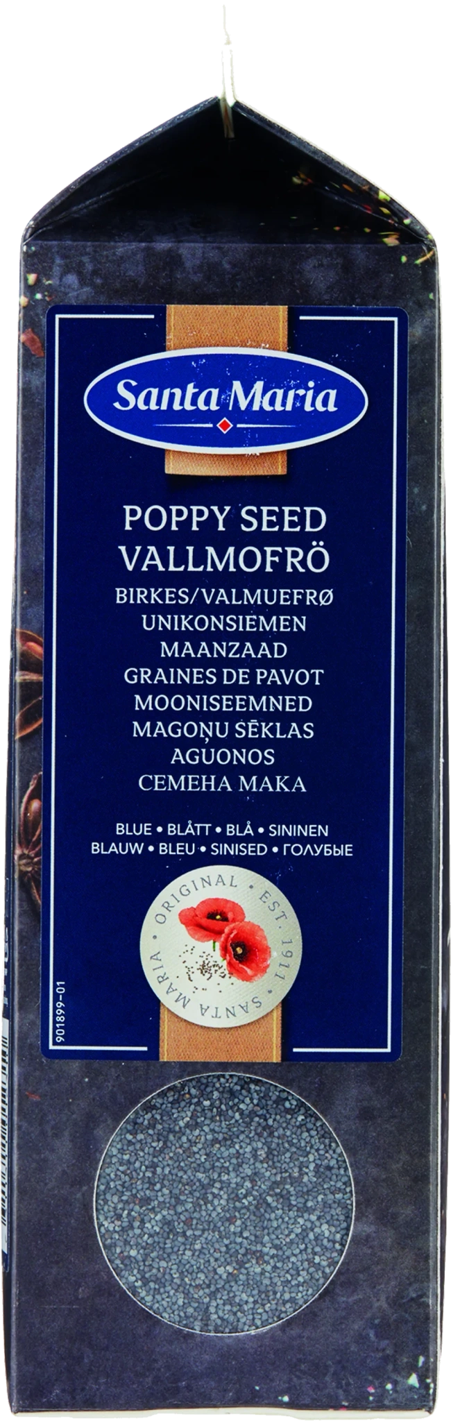 Vallmofrö Blått