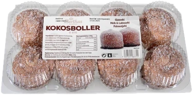KOKOSBOLLER 8stk 210g berthas