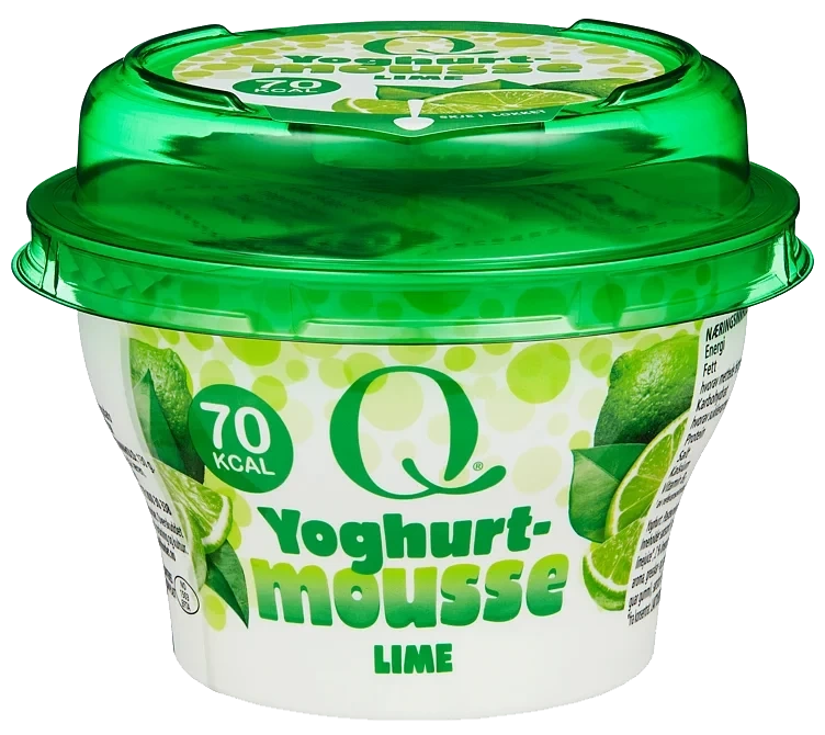 Yoghurt Mousse Lime 130g Q