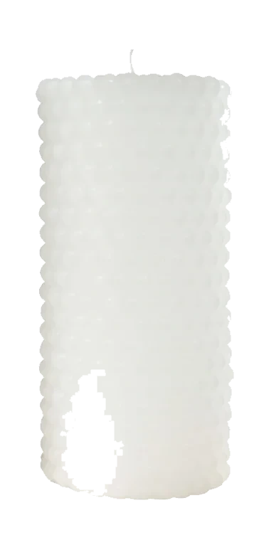 Perlelys Hvit 15cm Unik
